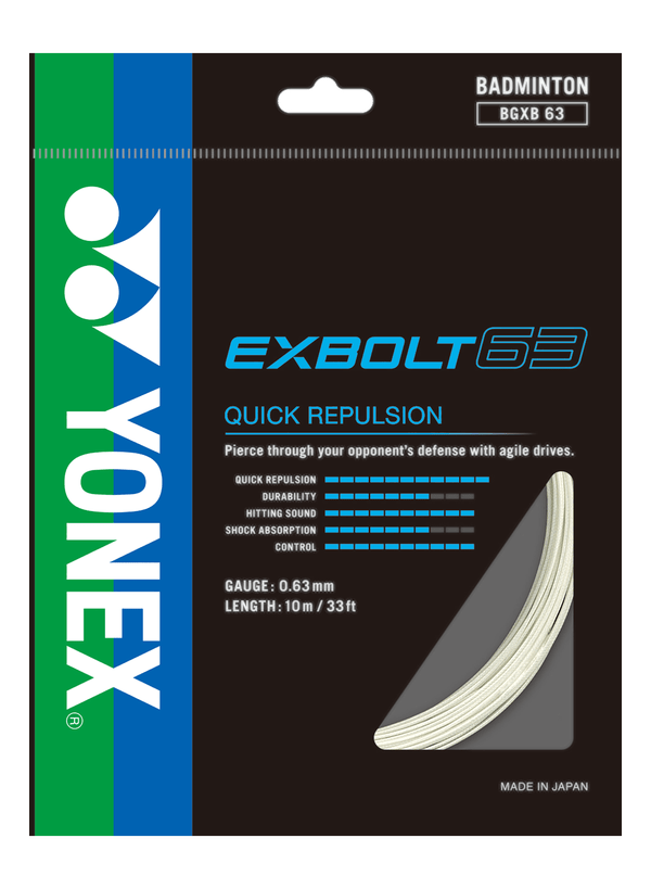 Yonex USA EXBOLT 63 - B&T Racket