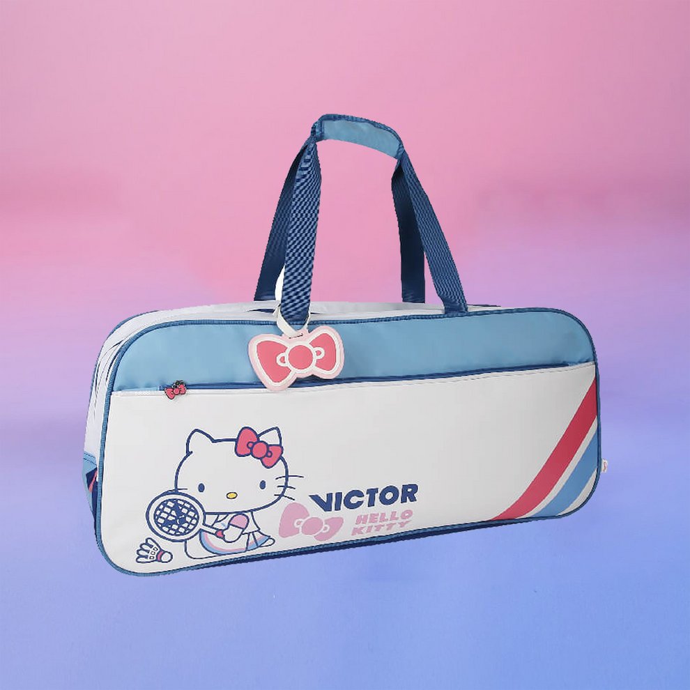 VICTOR Hello Kitty バドミントンバッグ 2022年☆冬季限定『VICTOR×ハローキティ 』 コラボグッズ