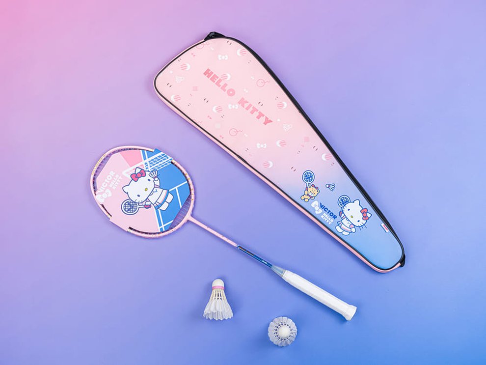 Victor USA Victor x Hello Kitty THRUSTER KT B&T Racket