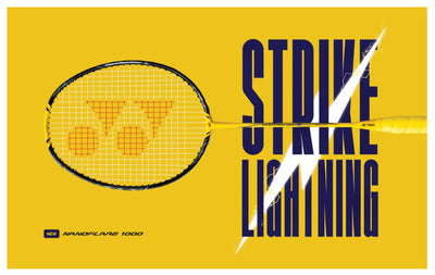 Yonex NANOFLARE 1000 series - Experience the power of lightning unleashed