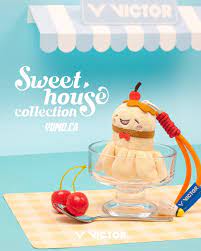 B&T Racket Victor PG6027 - A Sweethouse Collection Bag Charm - B&T Racket