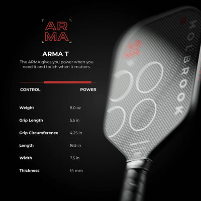 HOLBROOK HOLBROOK Arma T Metallic 14mm - B&T Racket