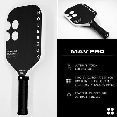 HOLBROOK HOLBROOK MAV PRO 2.0 Pickleball Paddle - B&T Racket