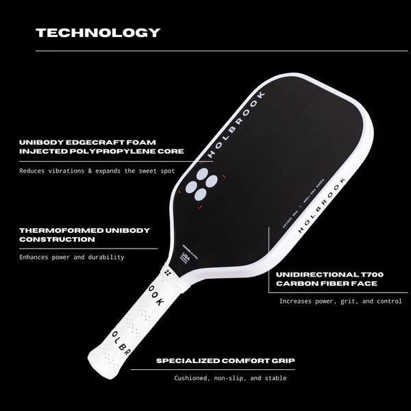 HOLBROOK HOLBROOK POWER PRO - E Pickleball Paddle - B&T Racket