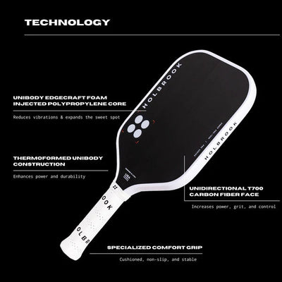HOLBROOK HOLBROOK POWER PRO - E Pickleball Paddle - B&T Racket