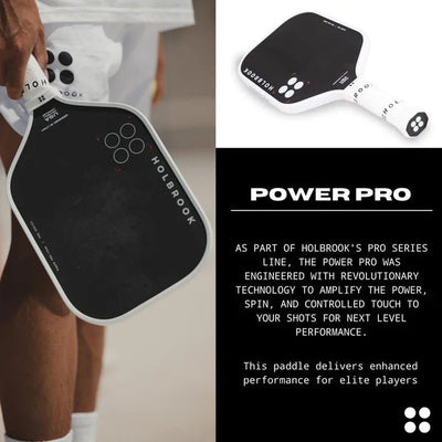 HOLBROOK HOLBROOK POWER PRO - E Pickleball Paddle - B&T Racket