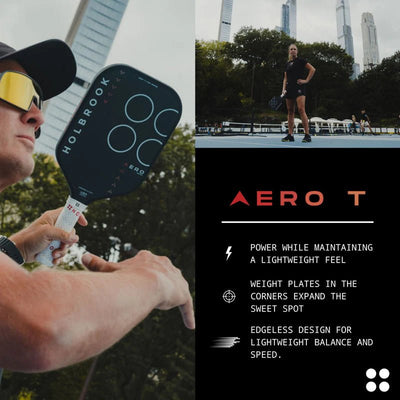 HOLBROOK HOLBROOK Pro - Aero T [Elongated] - 14mm & 16mm - B&T Racket