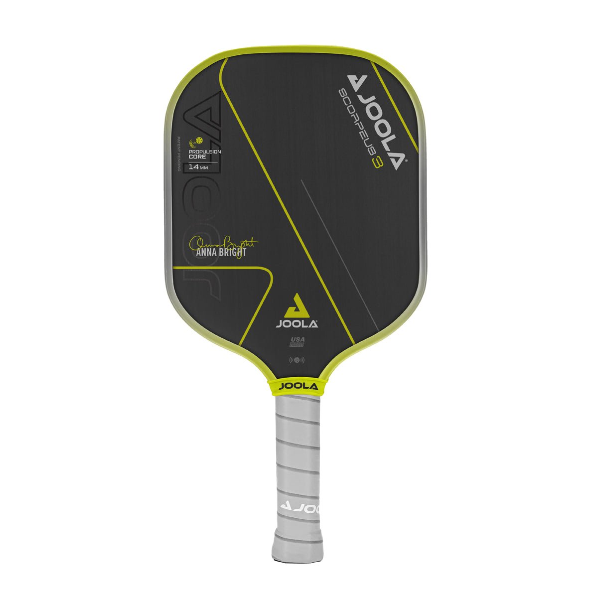 Joola JOOLA Anna Bright Scorpeus 3 14mm Pickleball Paddle - B&T Racket