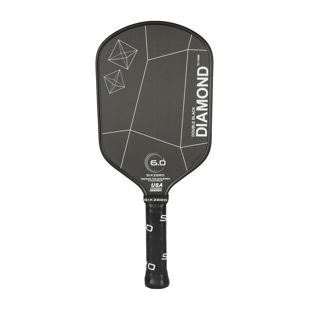 Six Zero SIX ZERO - 15mm Double Black - Diamond Control - B&T Racket