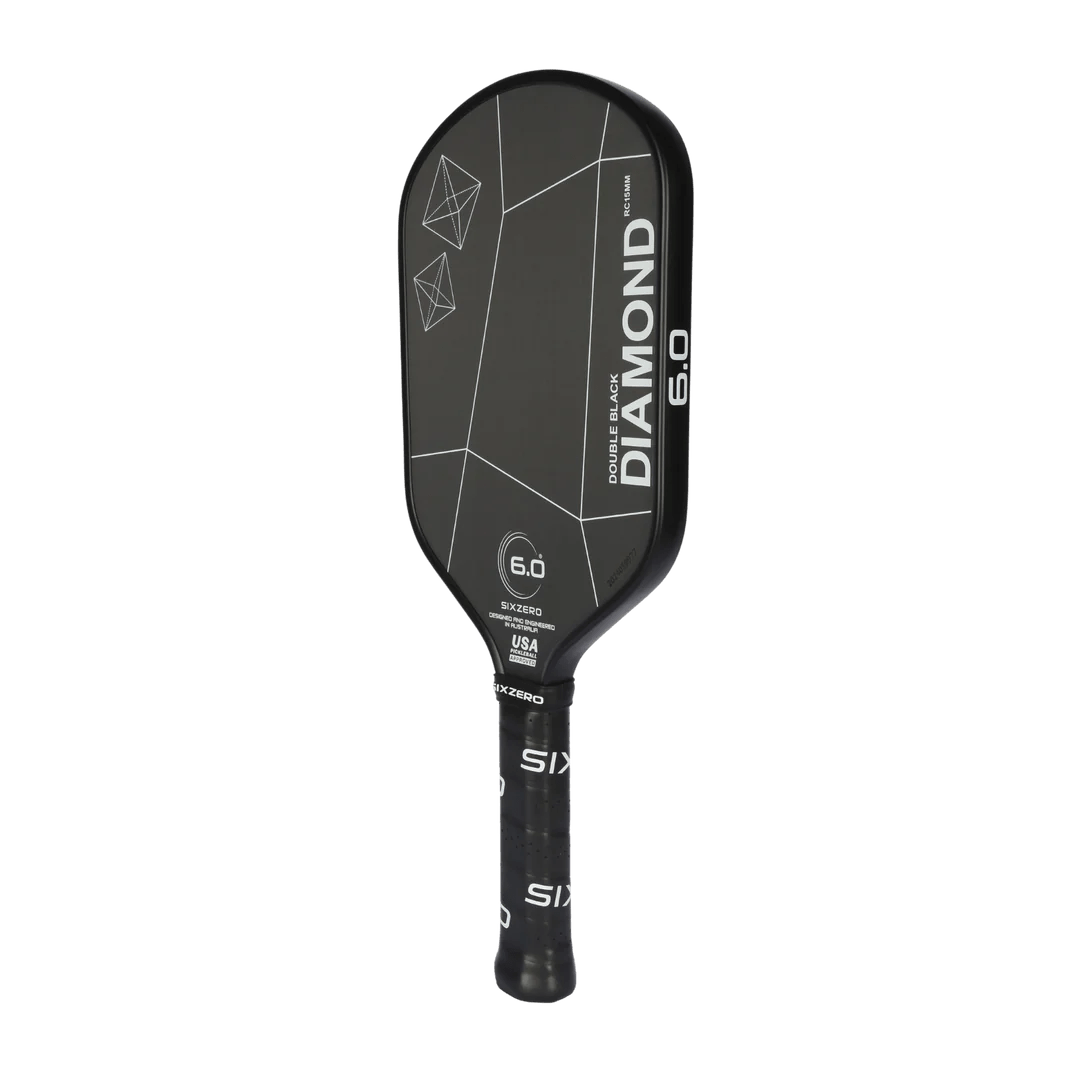 Six Zero SIX ZERO - 15mm Double Black - Diamond Control - B&T Racket