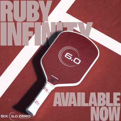 Six Zero Six Zero - Infinity Edgeless Ruby - (16mm) - B&T Racket