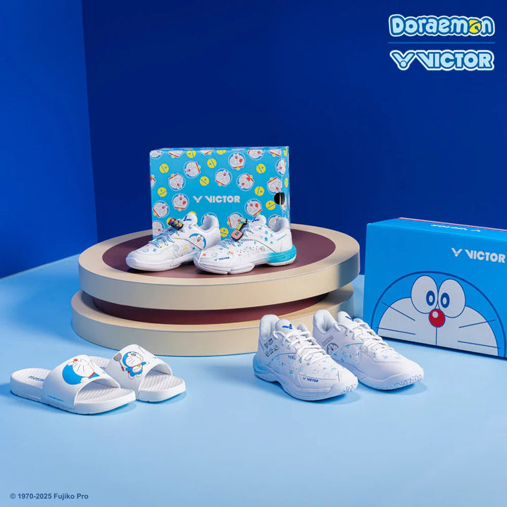 Victor USA Victor x Doraemon Court Shoes P-DRM-A (White) WOMENS
