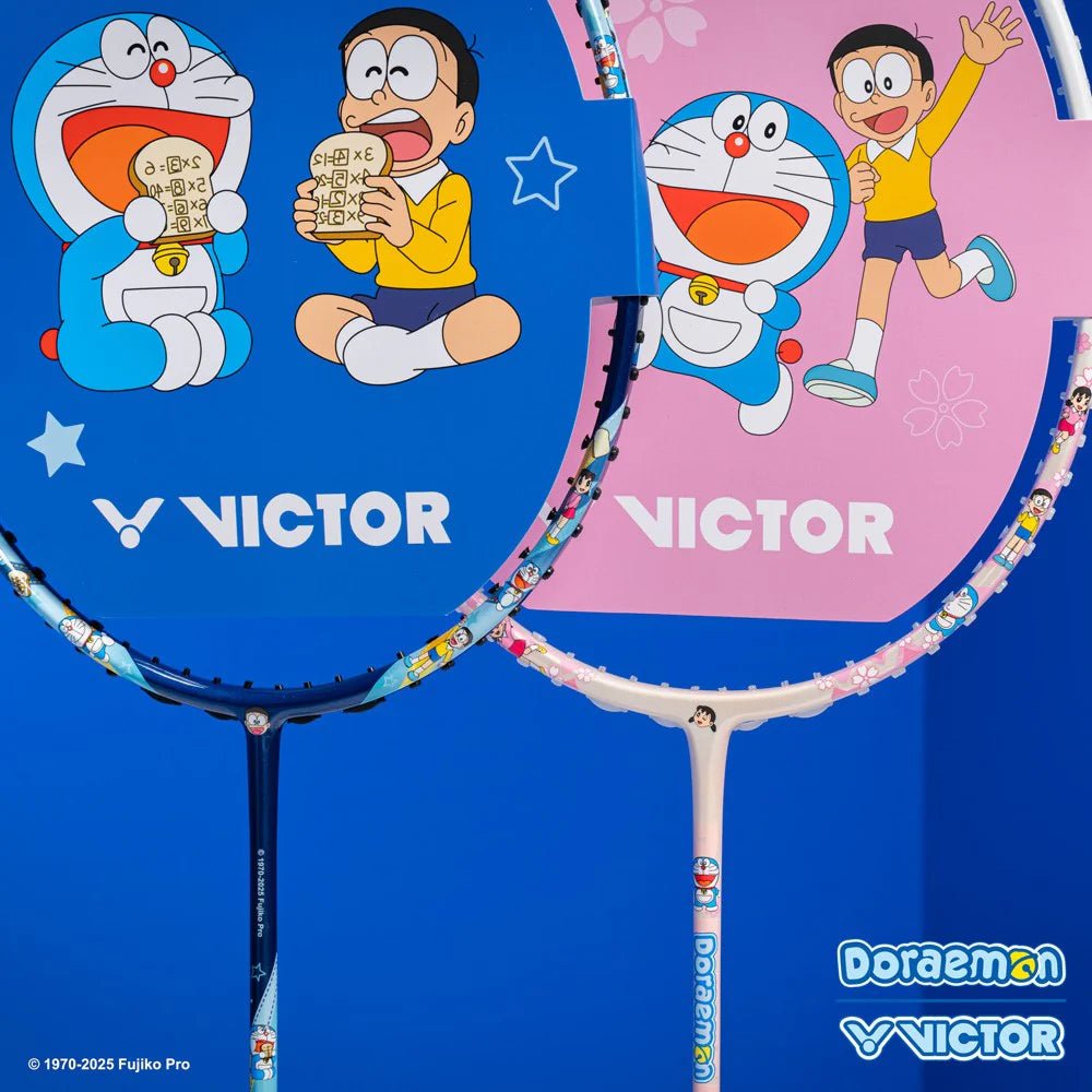 Victor Colab Racket Victor USA VICTOR x Doraemon Racket Gift Box DRM SET - B&T Racket