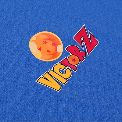 Victor USA Victor x Dragon Ball Z T-Shirt T - 504DBZ - F (Blue) - Unisex - B&T Racket