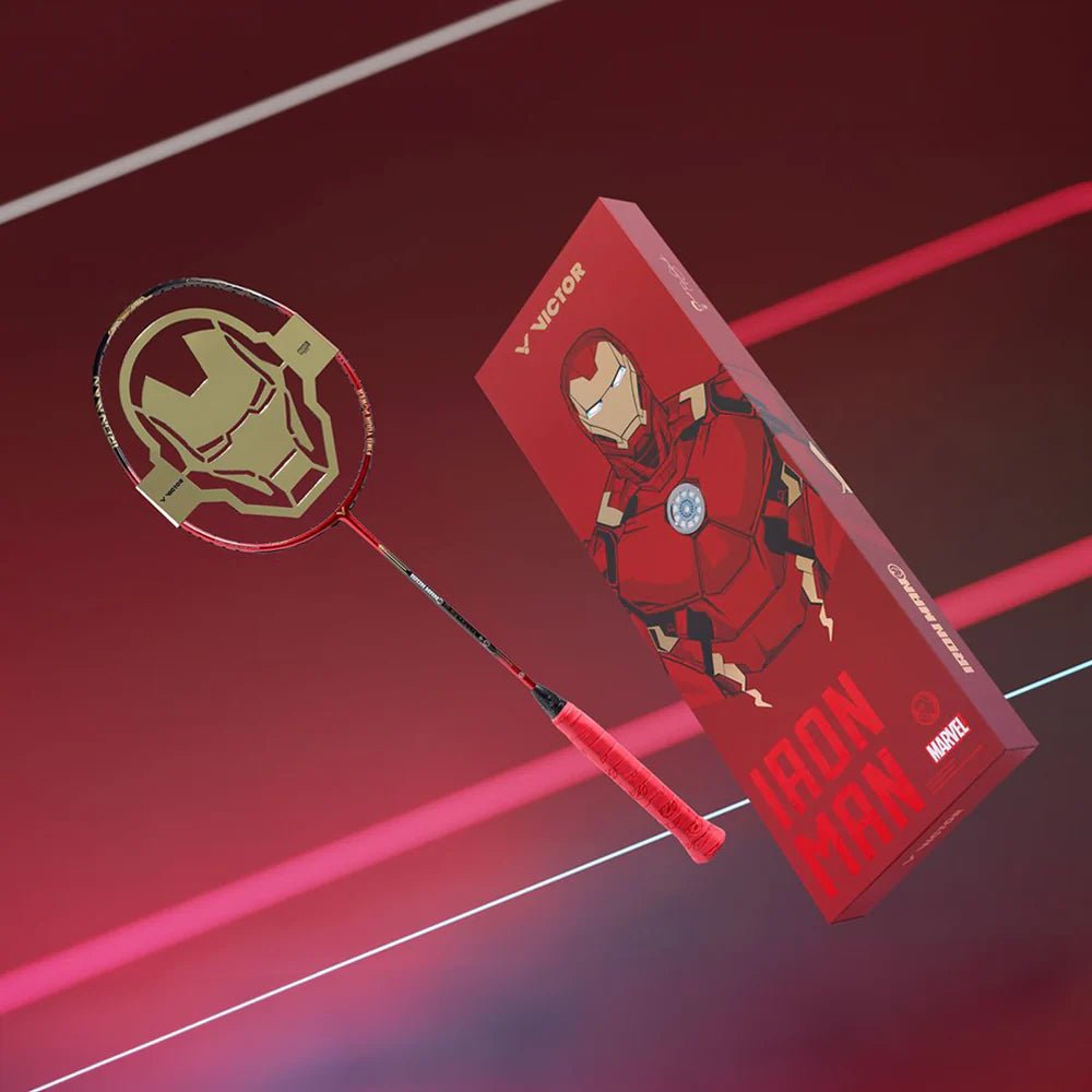 Victor Racket People Victor USA VICTOR X Marvel Iron Man Gift Box (IRON-MAN-METALLIC-GB) - B ...