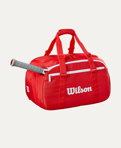 Wilson WILSON - SUPER TOUR RED SMALL DUFFEL 2025 Red - WR8037001 - B&T Racket