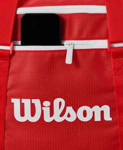 Wilson WILSON - SUPER TOUR RED SMALL DUFFEL 2025 Red - WR8037001 - B&T Racket