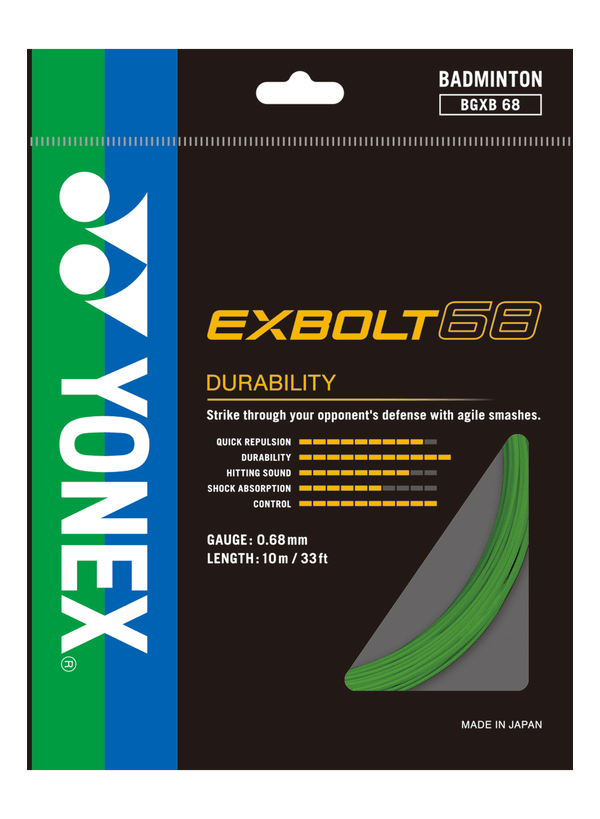 Yonex USA EXBOLT 68 - B&T Racket
