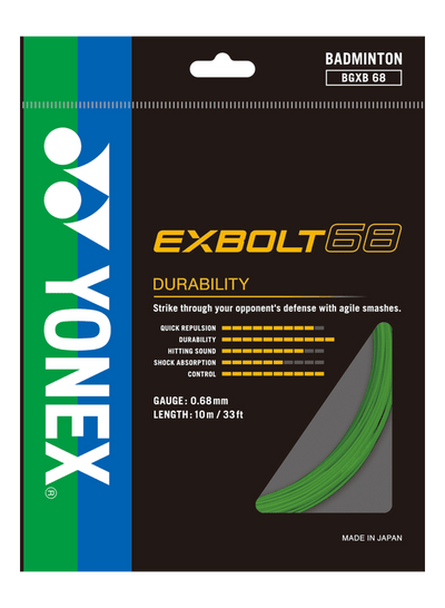 Yonex USA EXBOLT 68 - B&T Racket