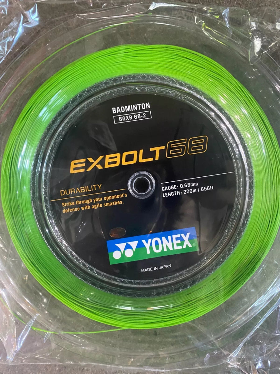 Yonex USA EXBOLT 68 Reel - B&T Racket