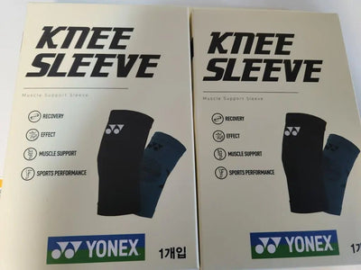 Yonex USA Yonex Knee Sleeve - Muscle Support Sleeve - Black - B&T Racket