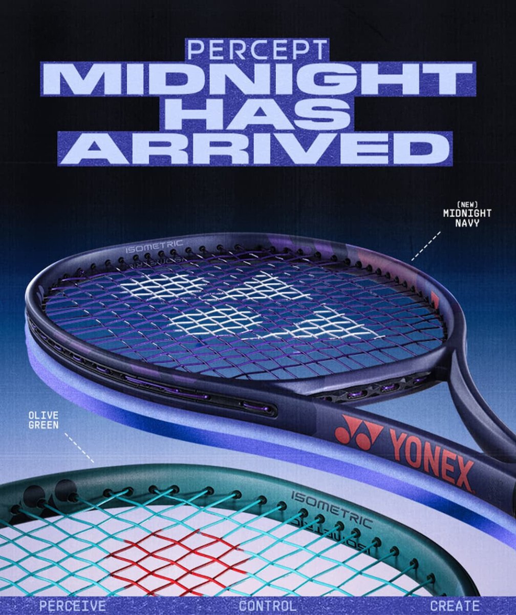 Yonex USA YONEX PERCEPT 100 Midnight Navy - B&T Racket