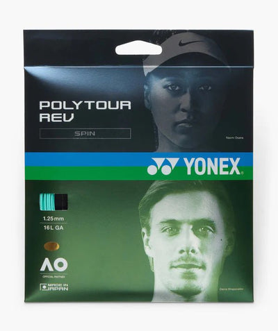 Yonex USA YONEX POLYTOUR REV 125 - SET - B&T Racket