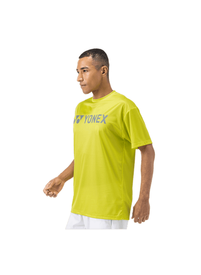 Yonex USA Yonex Practice UNISEX T - SHIRT Shirt - YM0046 - Lime Yellow - B&T Racket