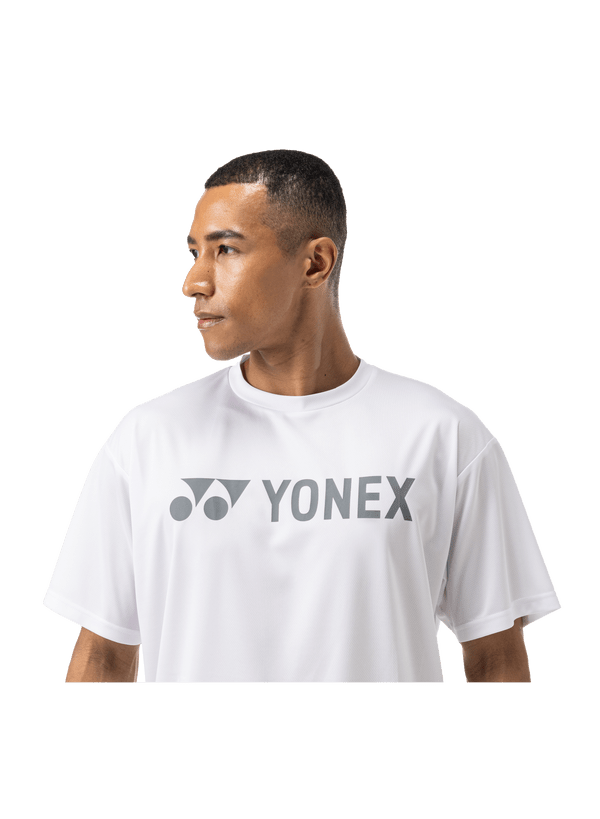 Yonex USA Yonex Practice UNISEX T - SHIRT Shirt - YM0046 - White - B&T Racket