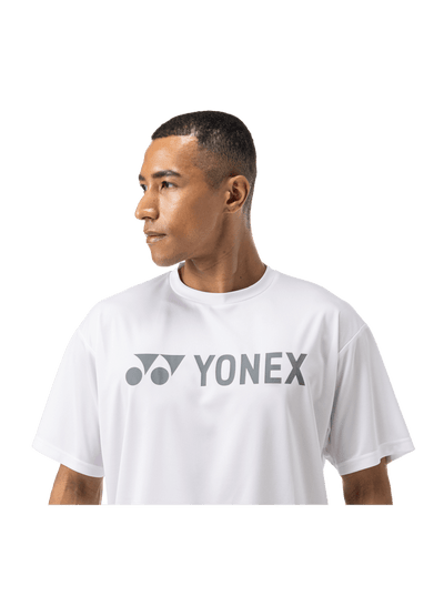 Yonex USA Yonex Practice UNISEX T - SHIRT Shirt - YM0046 - White - B&T Racket