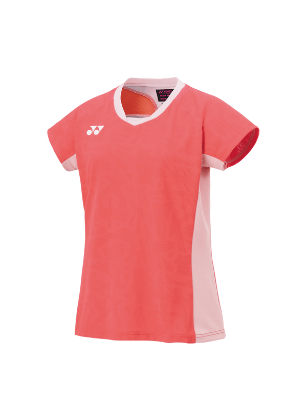 Yonex USA Yonex Tournament Women's Crew Neck Shirt 20848COR (2025 New) - B&T Racket
