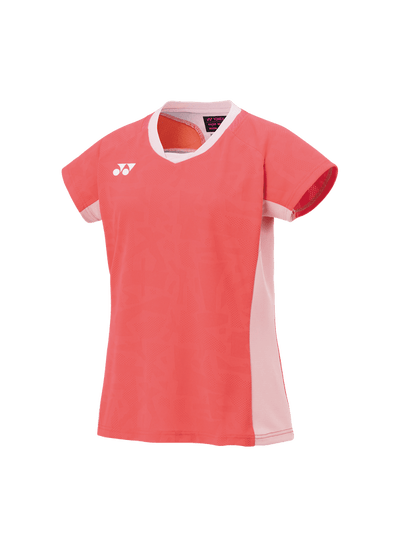 Yonex USA Yonex Tournament Women's Crew Neck Shirt 20848COR (2025 New) - B&T Racket