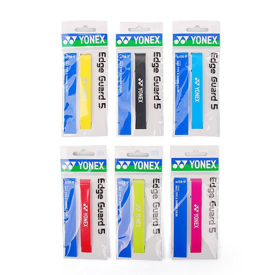 YONEX Edge Guard 5 & Strong Gripセット Yonex Yonex Edge Guard 5 -AC158-1P - B&T Racket