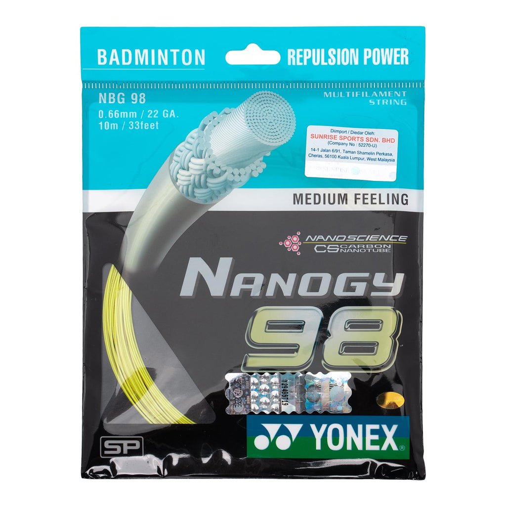 Yonex USA NANOGY 98 - NBG98 - B&T Racket