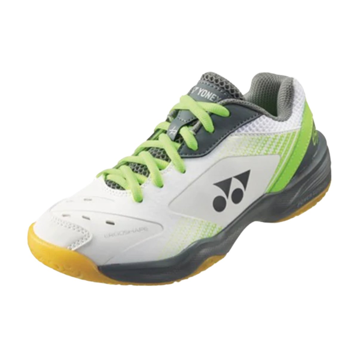 Yonex USA POWER CUSHION 65 JUNIOR - White/Lime - B&T Racket