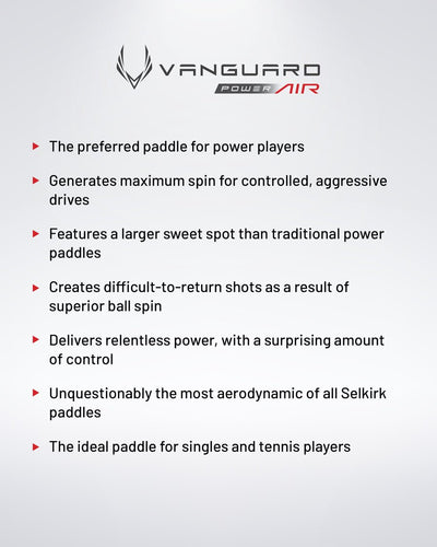 Selkirk Selkirk Vanguard Power Air Epic MW Prestige - B&T Racket