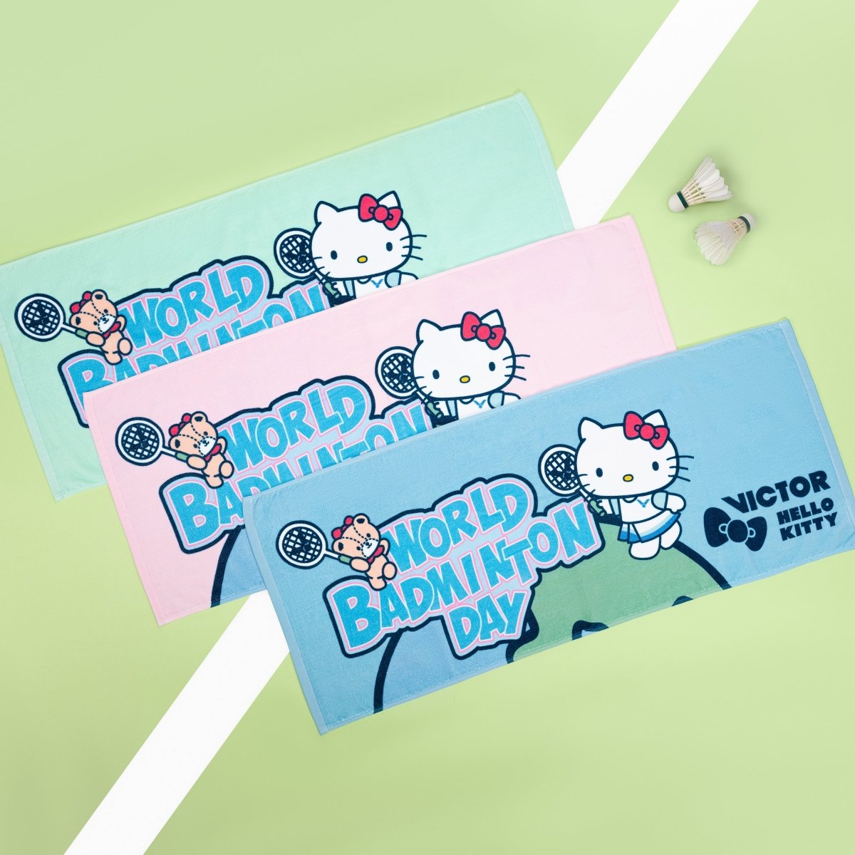Victor USA Victor Hello Kitty T-Shirt T-KT301M (Blue) - B&T Racket