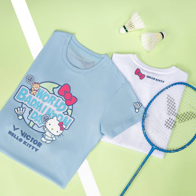 Victor USA Victor Hello Kitty T-Shirt T-KT301M (Blue) - B&T Racket