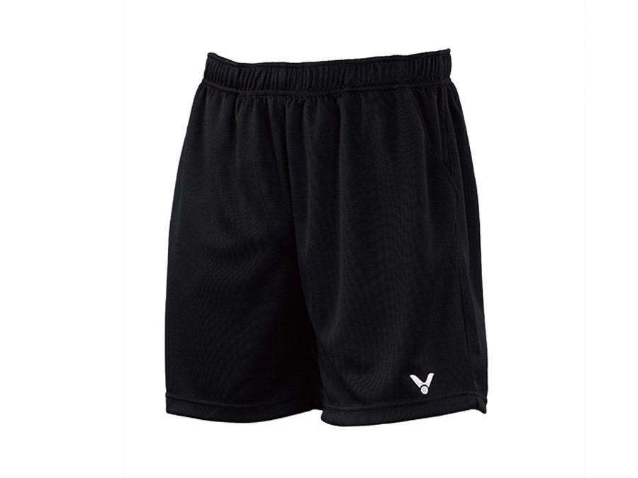 Victor USA VICTOR R-3096C UNISEX SHORTS [BLACK] - B&T Racket