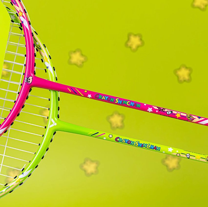 Victor Collab Racket Victor USA Victor x Crayon Shinchan Racket Set - ARC-CS Set - B&T Racket