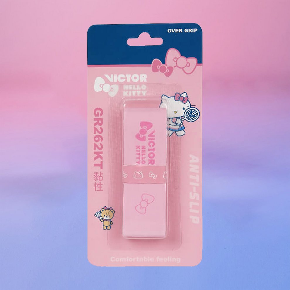 Victor USA Victor x Hello Kitty Overgrip - Pink - B&T Racket