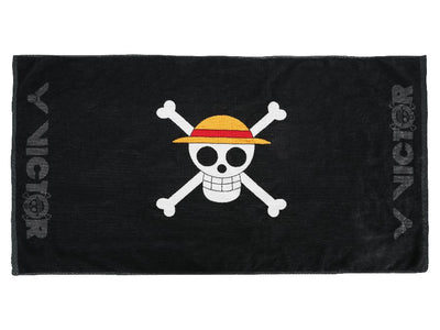 Victor USA Victor x ONE PIECE Towel - Black - B&T Racket