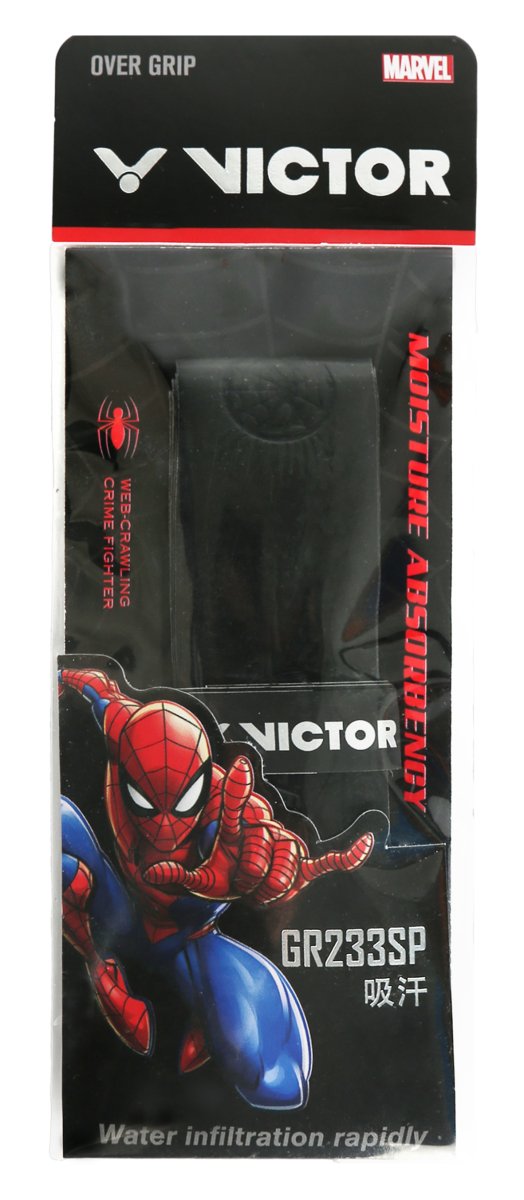 Victor Marvel Racket Victor USA VICTOR X SPIDER-MAN Limited Edition Badminton Racket Set - B ...