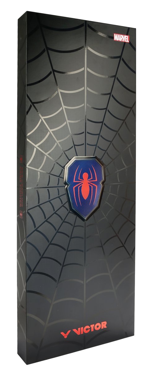 Victor Marvel Racket Victor USA VICTOR X SPIDER-MAN Limited Edition Badminton Racket Set - B ...