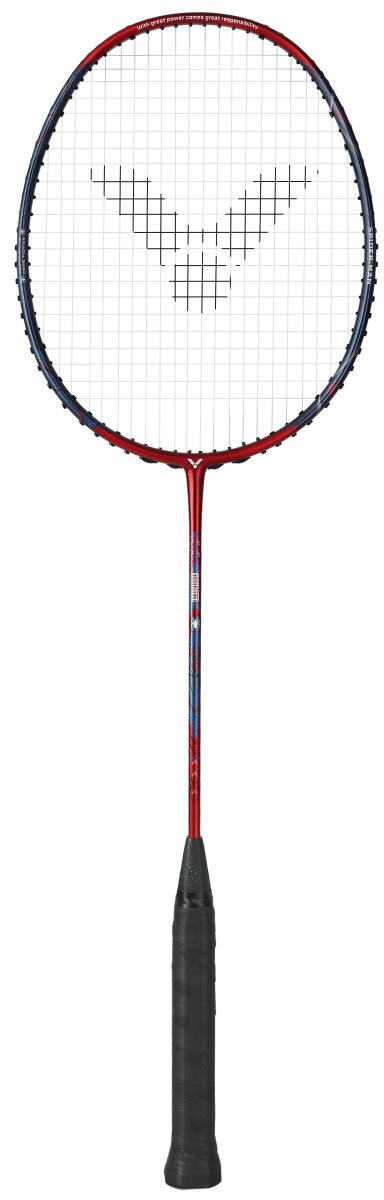 Victor USA VICTOR X SPIDER-MAN Limited Edition Badminton Racket Set - B&T Racket