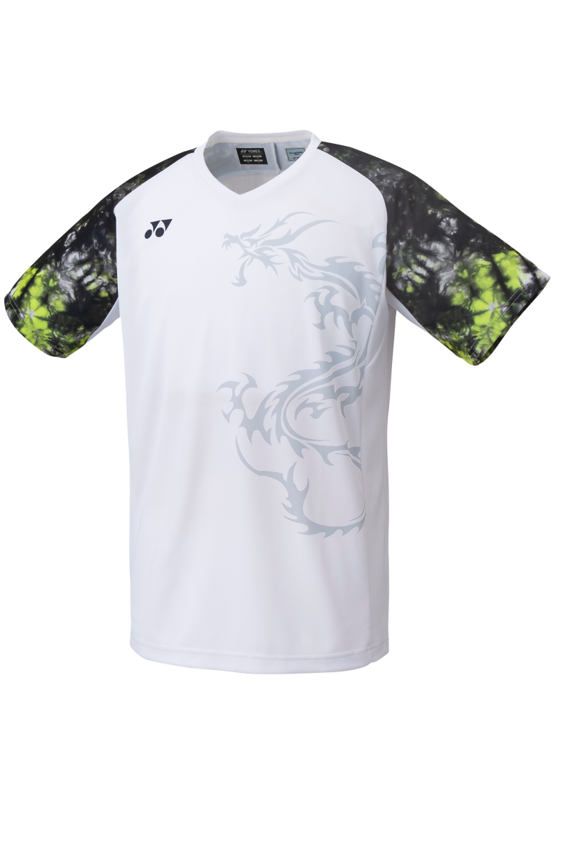 Yonex USA Yonex Men's Badminton T-Shirt 16572EX - White - B&T Racket