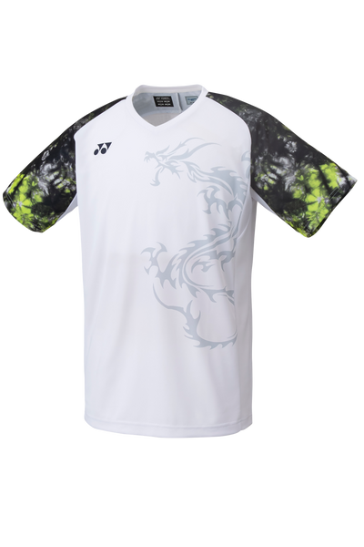 Yonex USA Yonex Men's Badminton T-Shirt 16572EX - White - B&T Racket