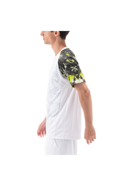 Yonex USA Yonex Men's Badminton T-Shirt 16572EX - White - B&T Racket