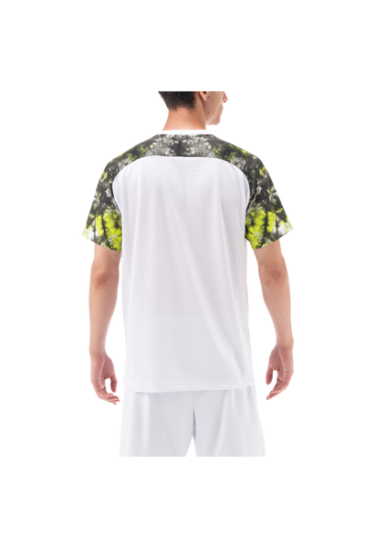 Yonex USA Yonex Men's Badminton T-Shirt 16572EX - White - B&T Racket