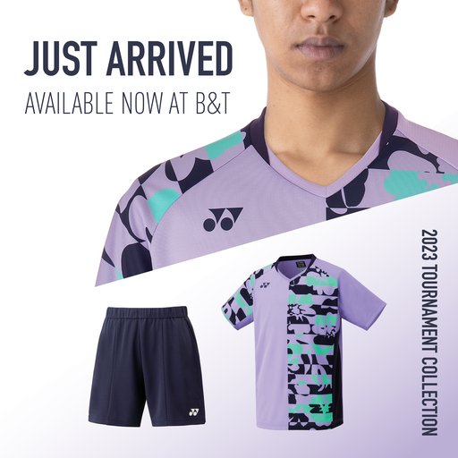 Yonex USA Yonex Tournament Men's Crew Neck Shirt 10504MP - B&T Racket